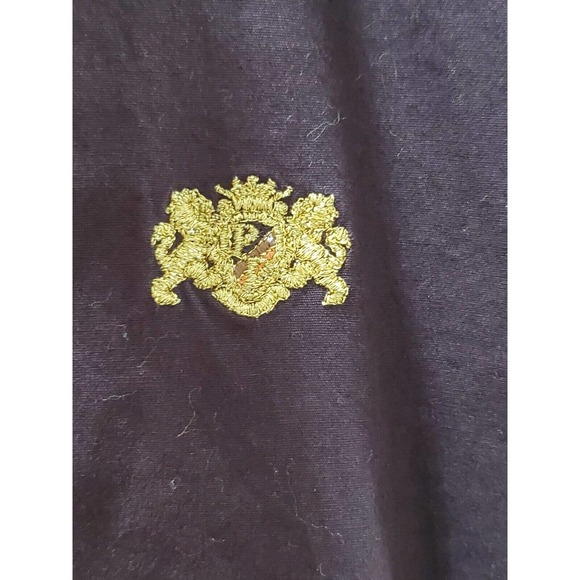 Pelle Pelle Men's Brown 100% Cotton Collared Long Sleeve Buttons Down Shirt 2XL - Picture 4 of 10